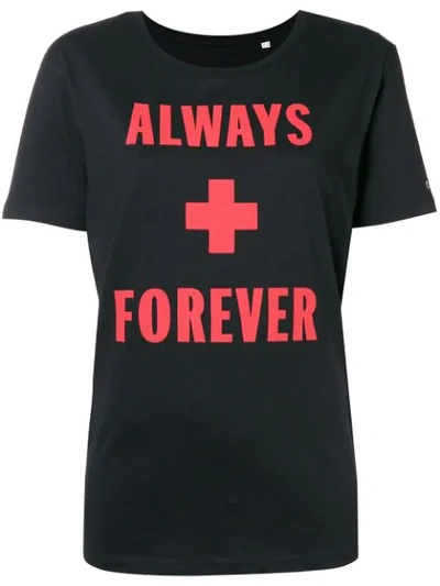 Shop A.f.vandevorst Always + Forever Printed T-shirt - Black