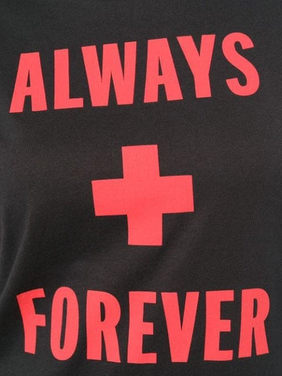 Shop A.f.vandevorst Always + Forever Printed T-shirt - Black