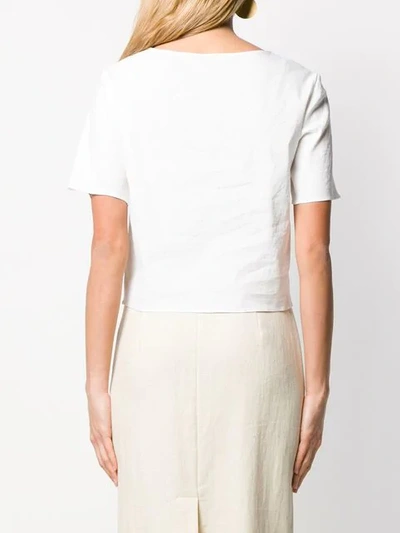 Shop Theory Woven T In White