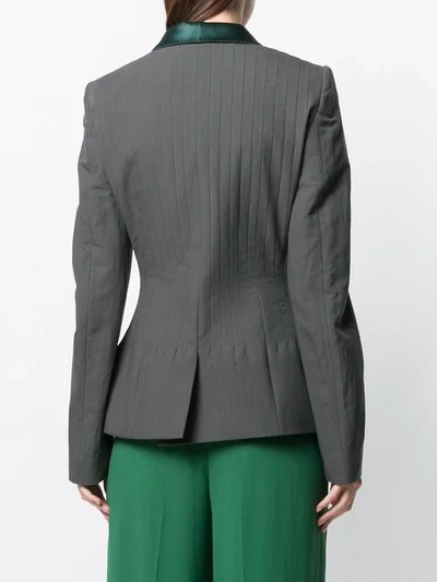 Shop Haider Ackermann Hour Glass Blazer Jacket In Grey