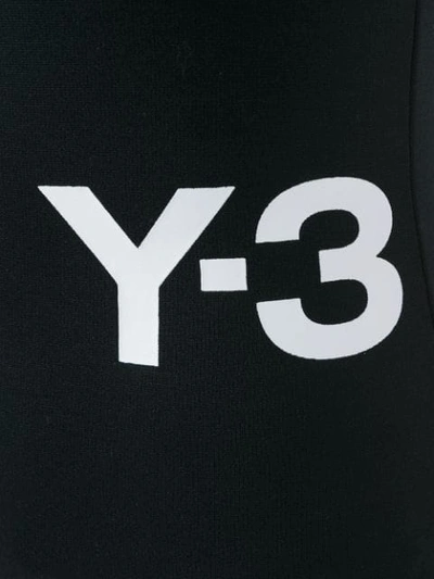 Shop Y-3 Logo Print Jumpsuit - Black