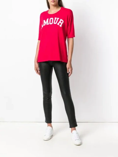 Shop Zadig & Voltaire Zadig&voltaire Portland T-shirt - Red