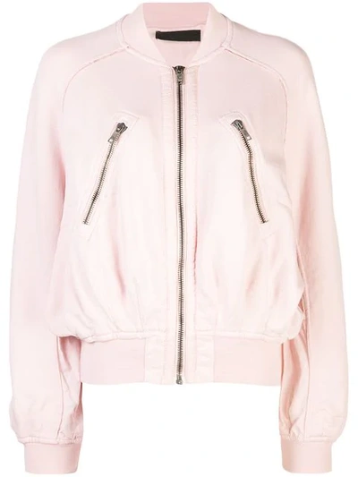 Shop Haider Ackermann Bomber Jacket In Pink