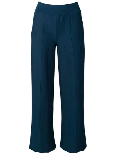 Shop Molli Joral Flared Trousers In Blue