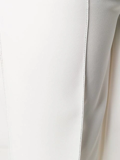 Shop Jovonna Lilleth Contrast Stitch Culottes In White