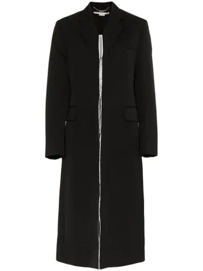 Shop Stella Mccartney Melany Wool Coat In Black