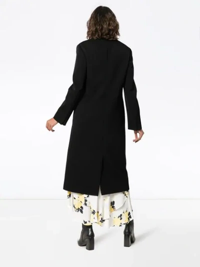Shop Stella Mccartney Melany Wool Coat In Black