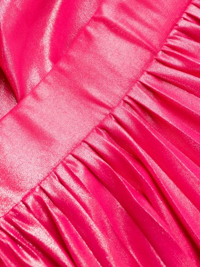 Shop Pinko Flared Midi Skirt In Pink