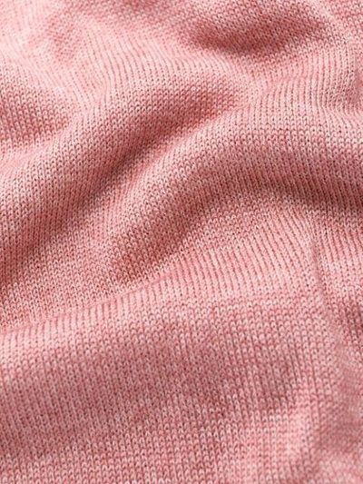 Pre-owned Prada Crew Neck Knitted Sweater - Pink