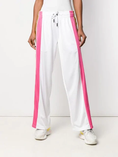 Shop Kappa Sports Trousers In White