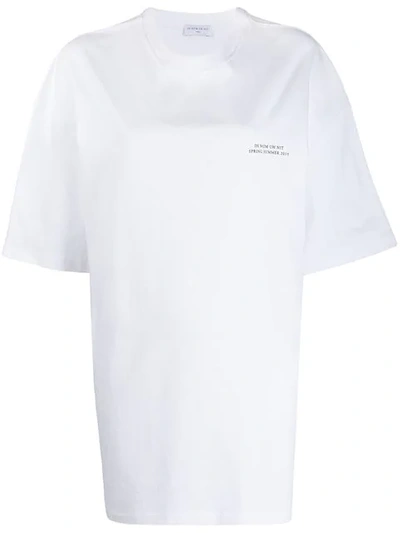Shop Ih Nom Uh Nit Oversized Printed T-shirt - White