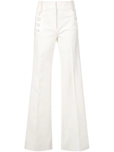 Shop Alexis Esben Trousers In White