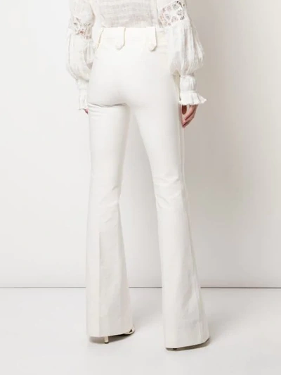 Shop Alexis Esben Trousers In White