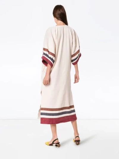 THREE GRACES LIVIETTA STRIPED DRESS 