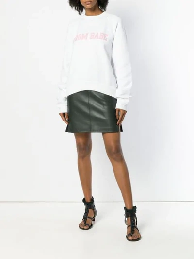 Shop Dsquared2 Prom Babe Sweatshirt In White