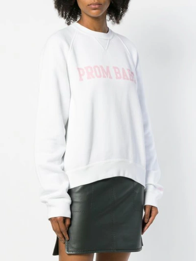 Shop Dsquared2 Prom Babe Sweatshirt In White