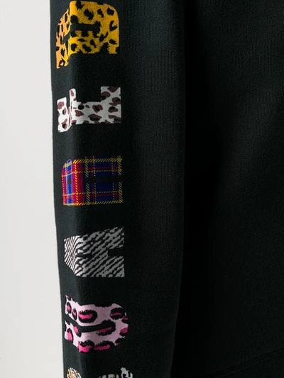 Dsquared2 Printed Sweatshirt In Black