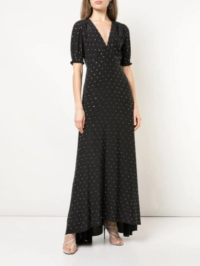 Shop Diane Von Furstenberg Avianna Gown In Black