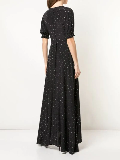 Shop Diane Von Furstenberg Avianna Gown In Black