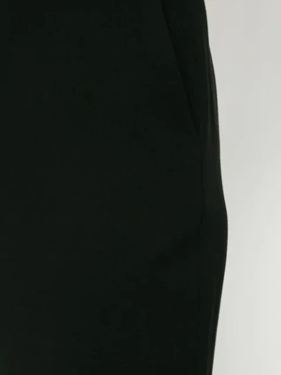 Shop Tibi Slim Tailored Trousers In Black