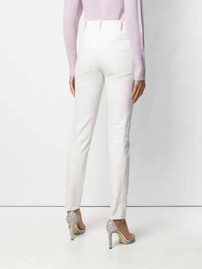 Shop Isabel Marant Tapered-jeans - Weiss In White
