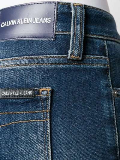 Shop Calvin Klein Jeans Est.1978 Distressed Skinny Jeans In Blue