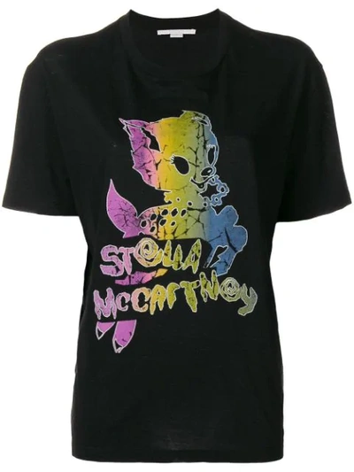 Shop Stella Mccartney Bambi T In Black