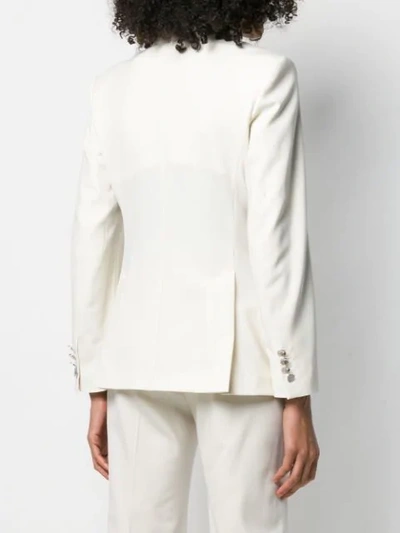 Shop Max Mara Vistola Jacket In White