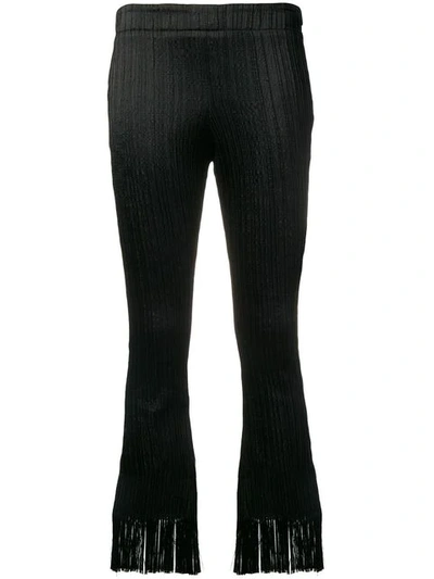 Shop Chloé Slim-fit Trousers In Black