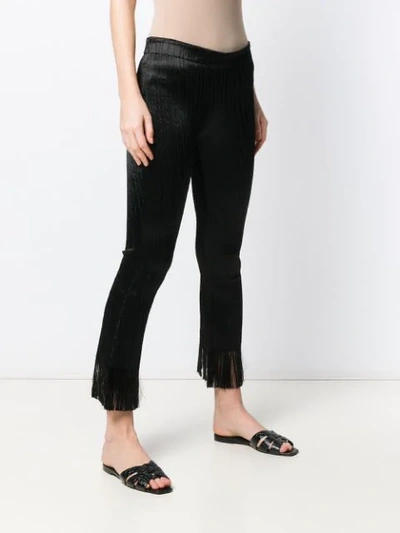 Shop Chloé Slim-fit Trousers In Black