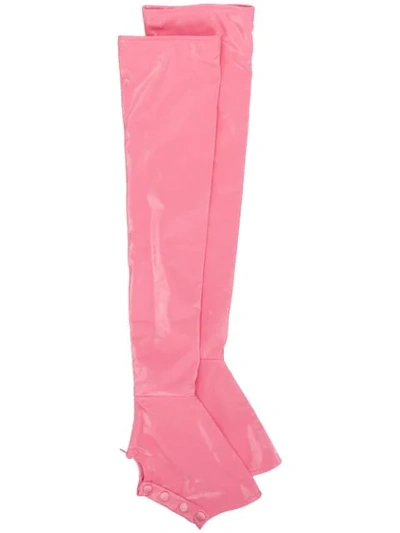 Shop Murmur Glaze Socks In Pink