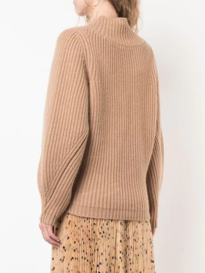 Shop Khaite The Carlito Jumper In Camel