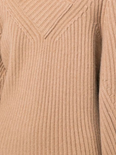 Shop Khaite The Carlito Jumper In Camel