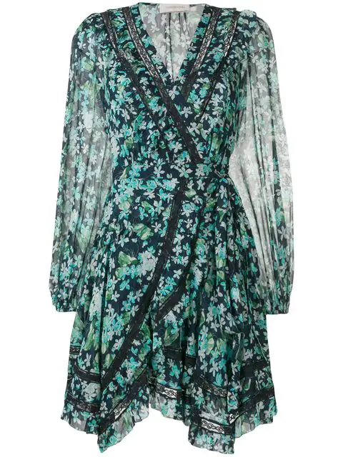 zimmermann moncur wrap dress