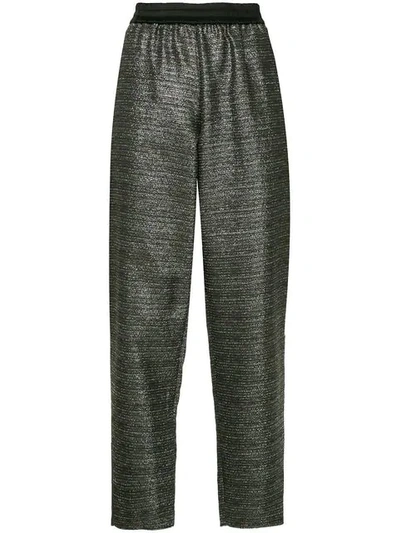 Shop Layeur Metallic Tapered Trousers