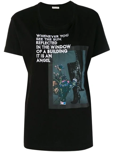 Shop Each X Other Graphic Print T-shirt In Black