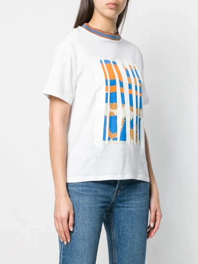Shop Tela Printed T-shirt - White