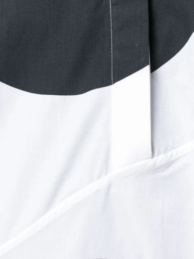 Shop Marques' Almeida Dot Print Shirt In White