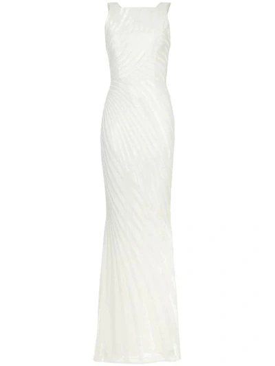 Shop Rachel Gilbert Milla Gown In White