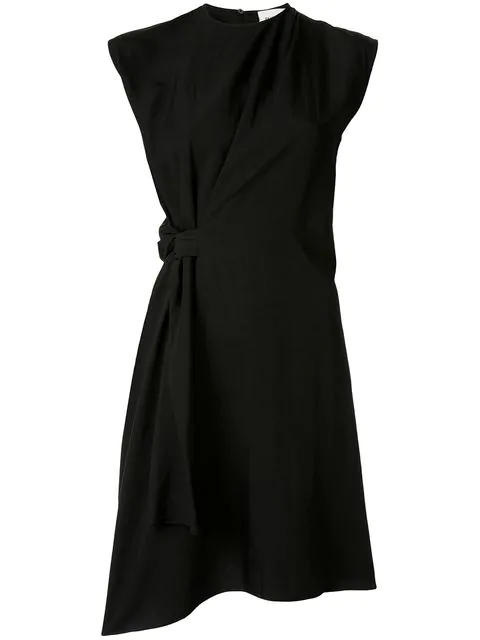 Ports Pure Asymmetric Hem Dress In Black | ModeSens
