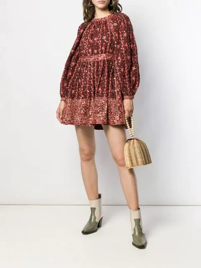 Shop Ulla Johnson Daya Dress In Red