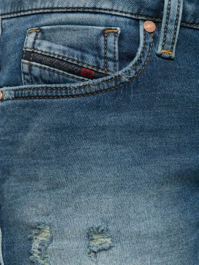Shop Diesel Gracey-e Jeans In Blue