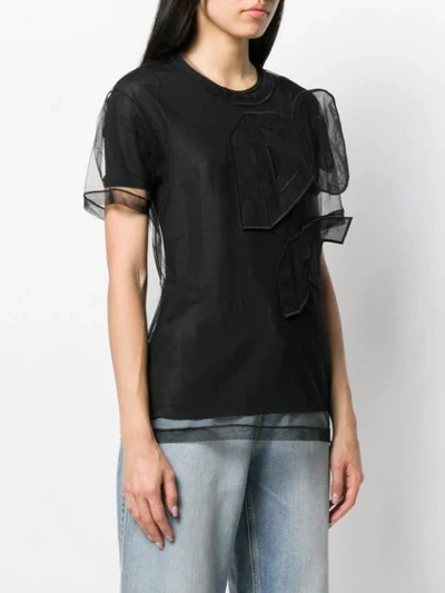 Shop Viktor & Rolf Do It T-shirt In Black