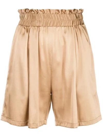 high waisted culotte shorts