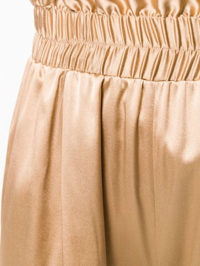 Shop Styland High Waisted Culotte Shorts In Neutrals