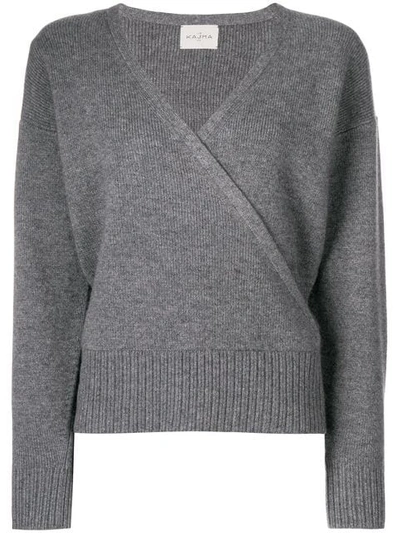 Shop Le Kasha London Jumper In Grey