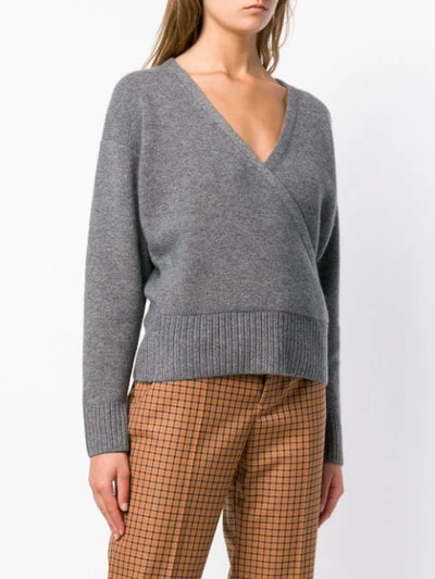 Shop Le Kasha London Jumper In Grey