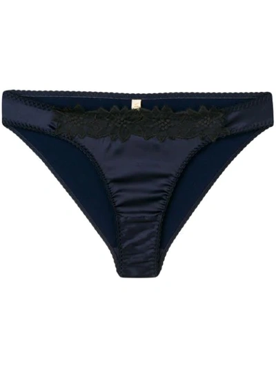 Shop Myla Aster Lane Briefs In Blue