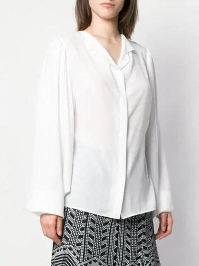 Shop Antonio Berardi Loose-fitting Shirt In White