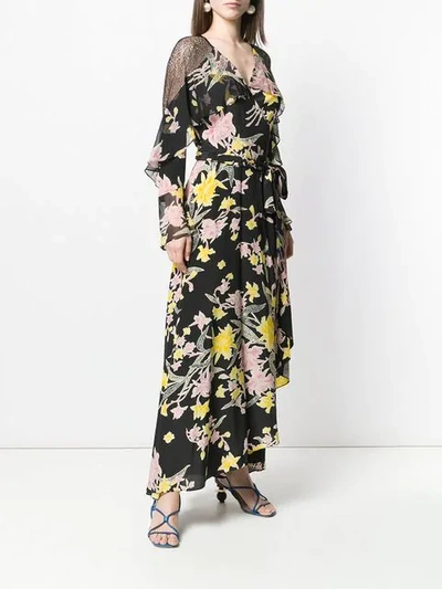 Shop Diane Von Furstenberg Floral In Black